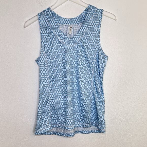 The Bubble Lifestyle Tops - The Bubble Lifestyle Womens Tank Top Size M Blue Golf Tennis Pickleball Preppy